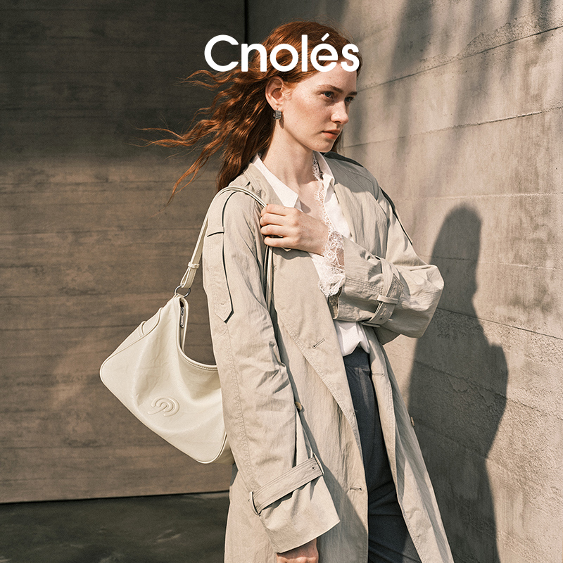 Cnoles蔻一泊月包hobo包B00420D