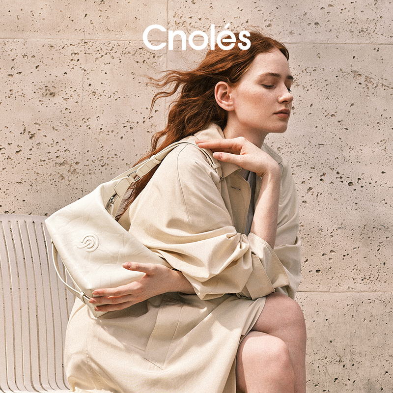 Cnoles蔻一晓风包腋下hobo包B00430D