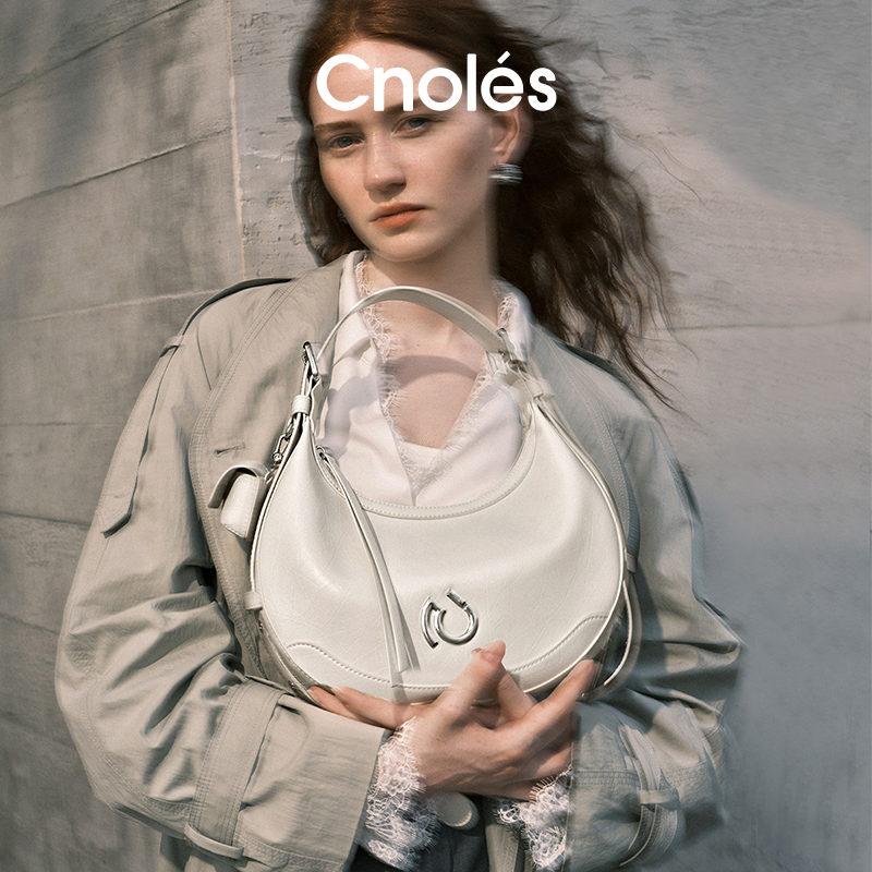 Cnoles蔻一弦月包腋下包B00363D