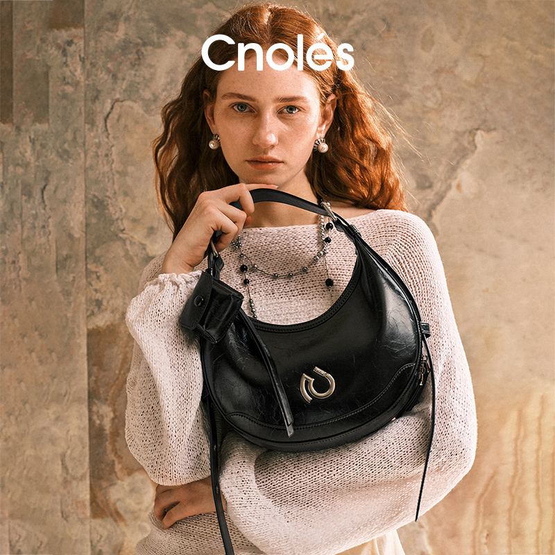 Cnoles蔻一弦月包腋下包B00363H